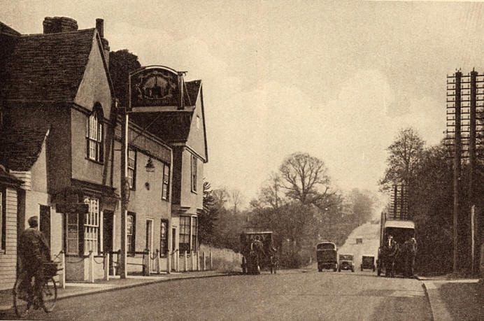 Fleece, Brook Street, Brentwood - in 1927