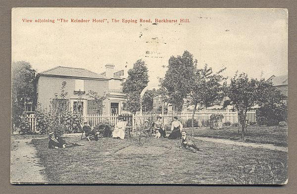 Reindeer, Epping Road, Buckhurst Hill - in 1905