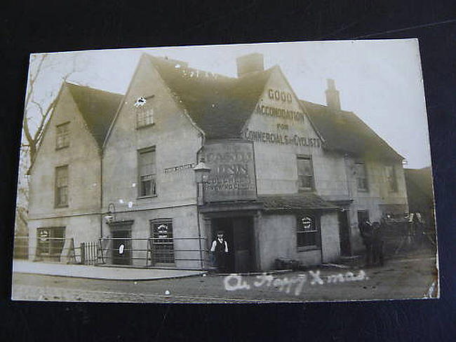 Castle, North Station Road, Colchester - postmarked 1908