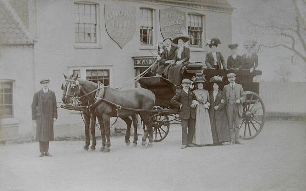 Crown Inn, Broad Street Green, Heybridge - circa 1912