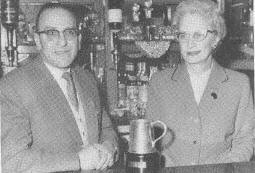 Mr & Mrs Germany, at the California, North Wollwich in 1961