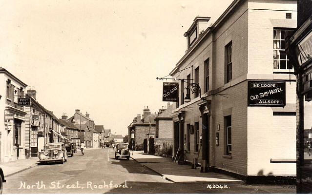 Old Ship Hotel, North Street, Rochford - Ind Coope / Allsopp