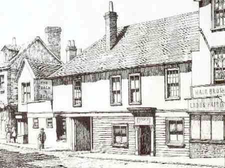 Coach & Bell, High Street, Romford 1890