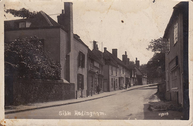 Bell, Sible Hedingham - posted in 1928