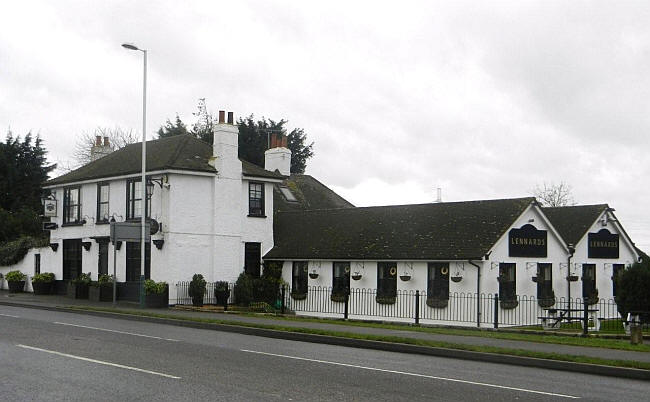 Lennards Arms, New Road, Wennington - in January 2012