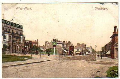 The Castle, High Road, Woodford in 1910