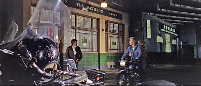 Pavilion, 135 Battersea Park Road, and Havelock terrace SW8 from the film, Up The Junction 1968.