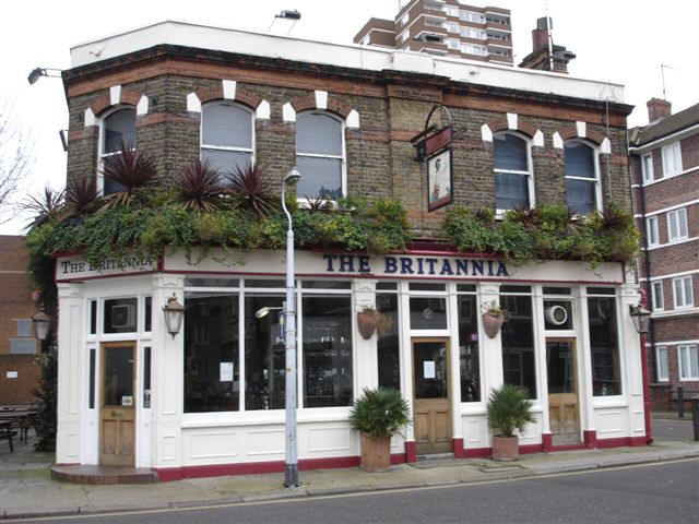 Britannia, 44 Kipling Street - in January 2007