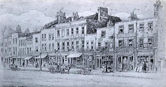 Queens Road West, Chelsea - circa 1901