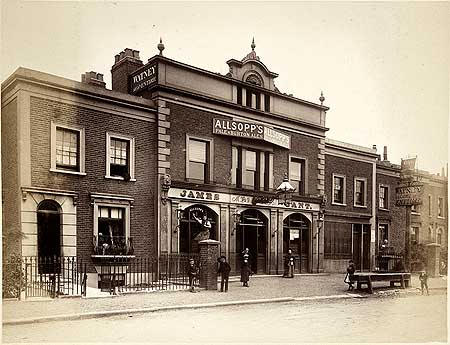 Mortimer Arms, Mortimer Road, Hackney - Licensee is James Cant and circa 1880s