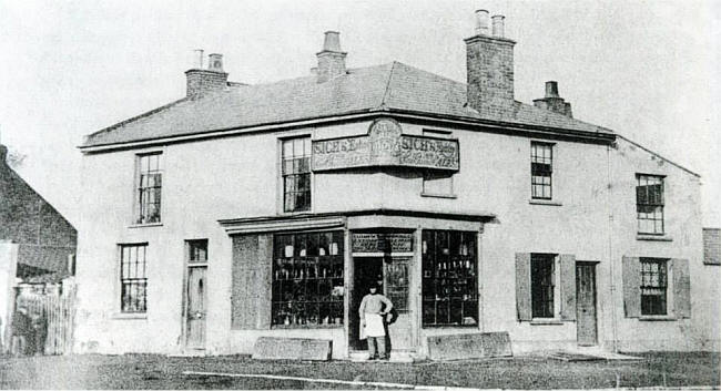 Barley Mow, Brook Green, Hammersmith - Licensee Elizabeth Trowbridge circa 1871