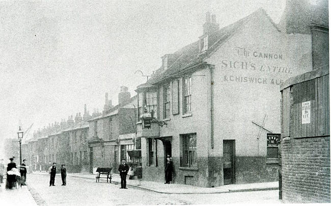 Cannon, 80 Queen Street, Hammersmith - circa 1906