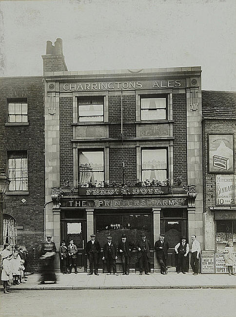Printers Arms, 55 Lower Kennington Lane, Lambeth, London - in 1919