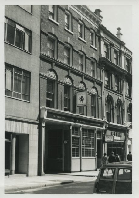 Black Horse, 6 Rathbone Place, W1 - in 1968