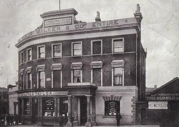Millwall Dock Tavern & hotel, 233 West Ferry Road, Poplar