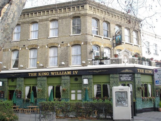 King William IV, 110 Grosvenor Road, SW1 - in January 2008