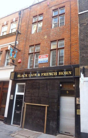 Lion & French Horn, 5 Pollen Street, W1 - in January 2010