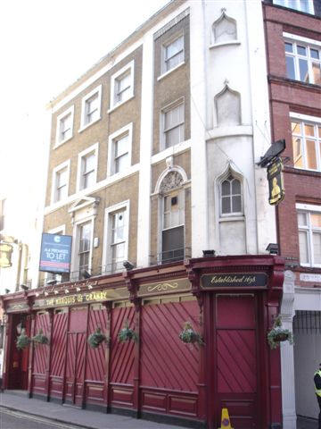 Marquis of Granby, Chandos Street - in December 2006