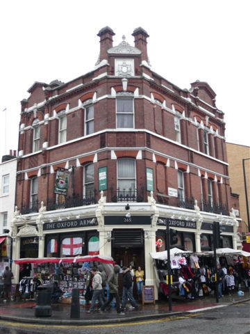 Oxford Arms, 265 High Street, Camden, NW1 - in March 2008