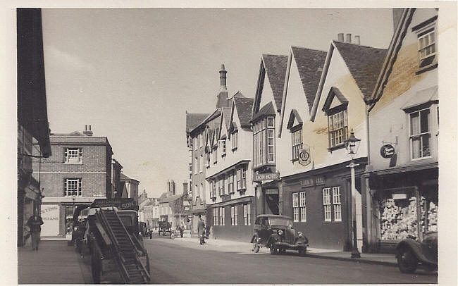 Lion Hotel, High Street, Abingdon - circa 1935