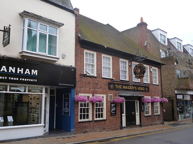 The Maidens Head, High Street, Maidenhead - in July 2014