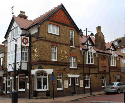 Rose Hotel, 16 King Street, Maidenhead - in February 2010