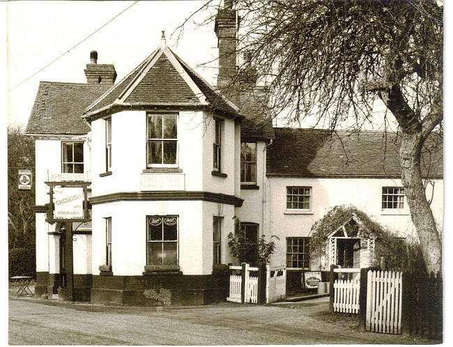 Cricketers. Stockcross, Speen, Newbury, Berkshire