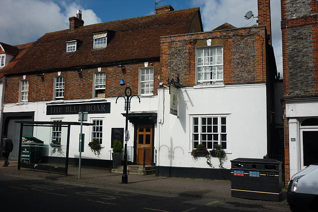 Blue Boar, 4 Newbury Street, Wantage OX12 8BS - in April 2012