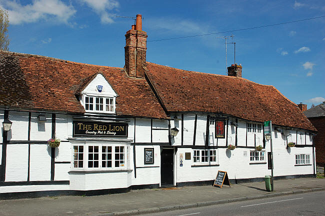 Red Lion, Bierton, Aylesbury, Buckinghamshire  - in 2012