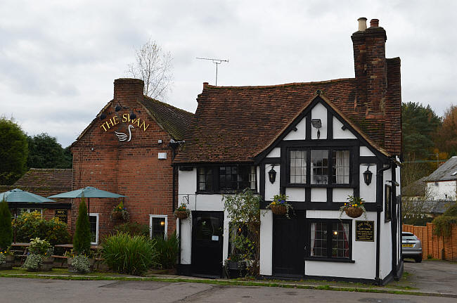 Swan, Ley Hill, Botley, Chesham - in November 2012