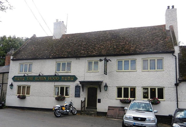 Robin Hood, Church Road, Clifton Reynes, Buckinghamshire - in July 2011