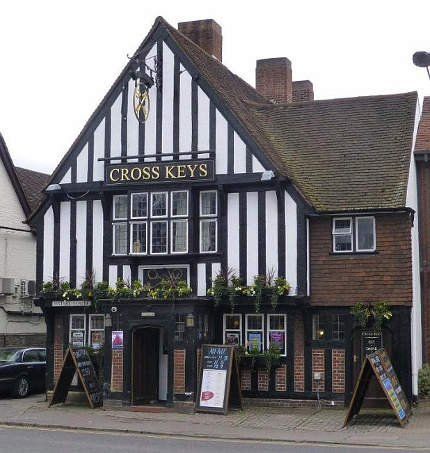 Cross Keys, 46 Spittal Street, Marlow - in April 2013