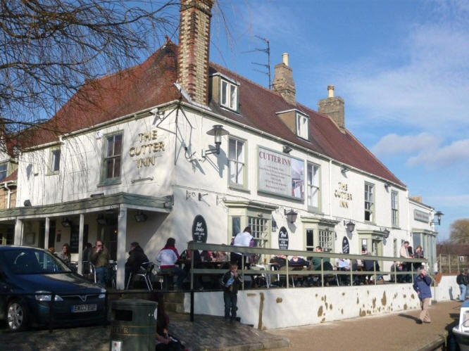 Cutter Inn, Annesdale, Ely - in February 2009