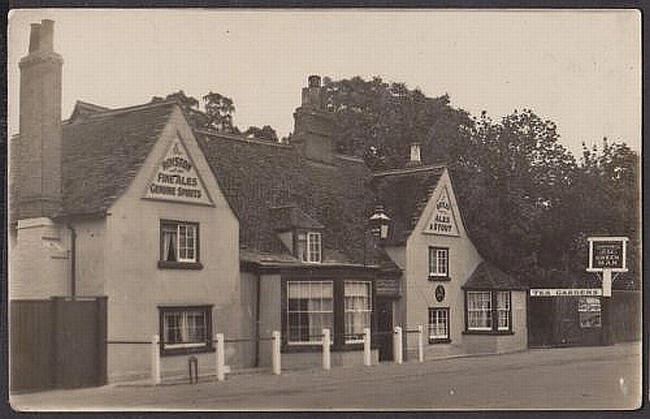 Green man, Trumpington, Cambridgeshire