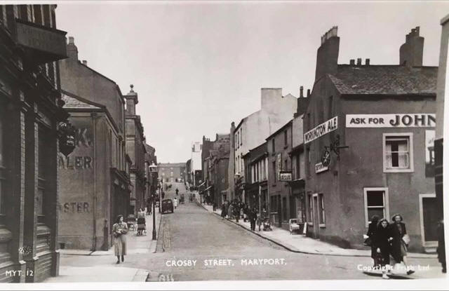 Star Hotel, Crosby street, Maryport in 1955