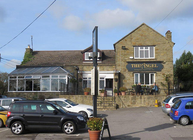 Angel, Main Road, Holmesfield - in October 2014