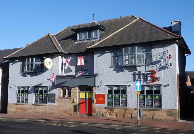 Three Horse Shoes, 10 Market Place, Ripley - in December 2012