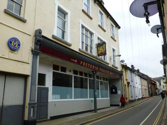 Pretoria Vaults (Ex Barnstable Inn), North Street, Okehampton - in March 2014