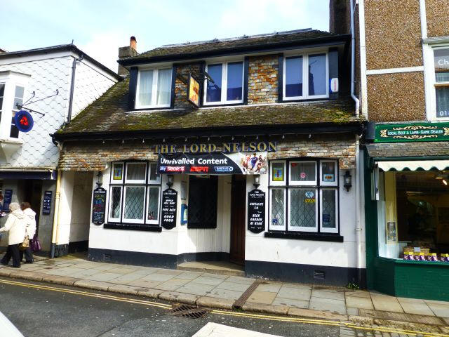 Lord nelson, 7 Fore Street, Totnes - in June 2013