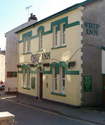 Ship, Lyme Regis, Dorset - in February 2009