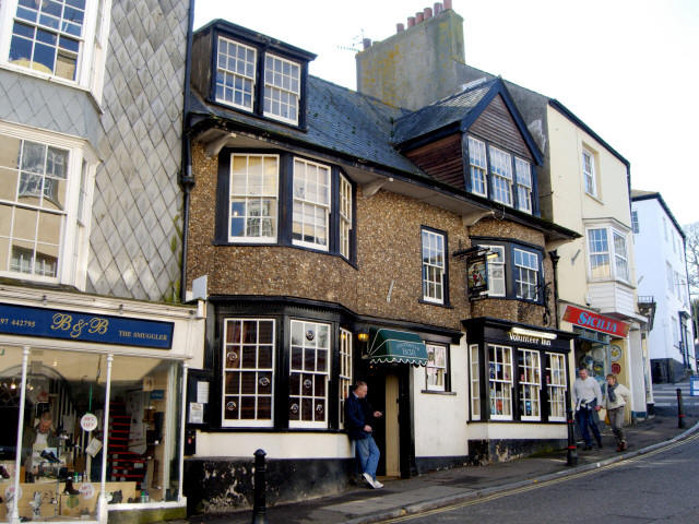 Volunteer, Lyme Regis, Dorset - in February 2009