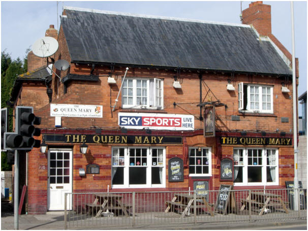 Queen Mary, West Street, Poole, Dorset - in March 2009