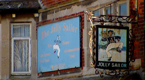 Jolly Sailor sign