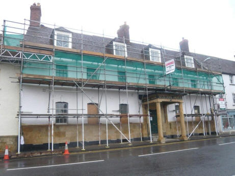 Antelope Hotel, Green Hill, Sherborne - in August 2009