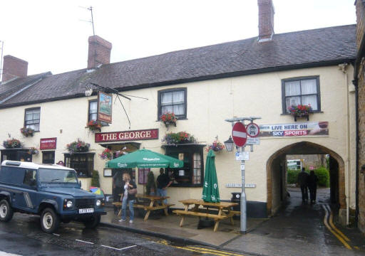 George, Higher Cheap Street, Sherborne - in August 2009