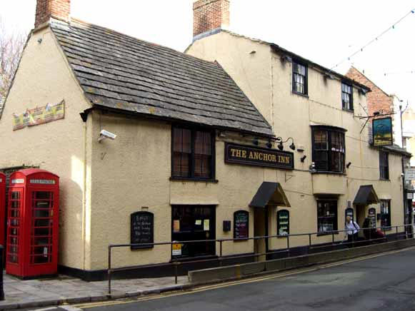 Anchor, High Street, Swanage, Dorset - in February 2009