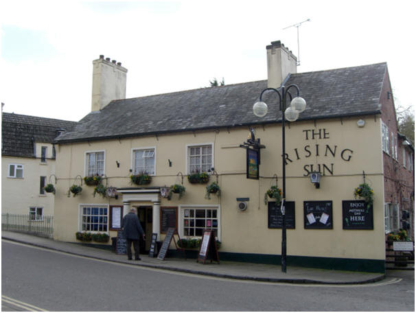 Rising Sun, 38 East Street, Wimborne, Dorset - in March 2009