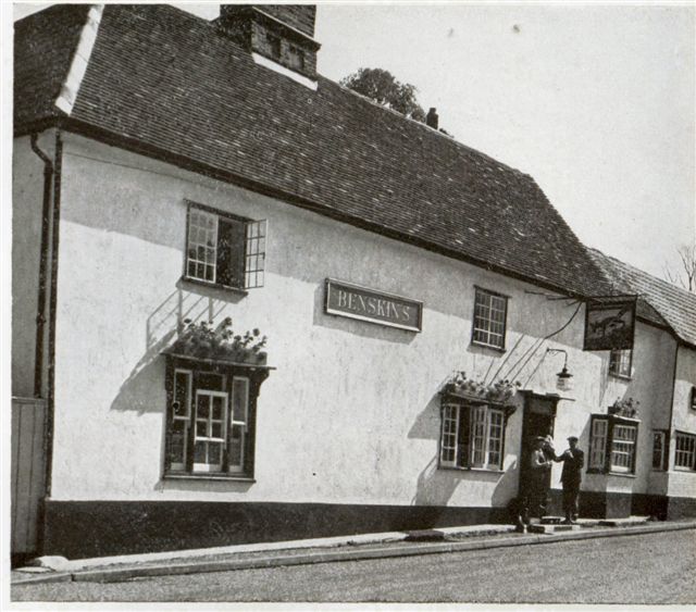 Fox, Radwinter Road, Bartlow Hamlet, Ashdon - 1953