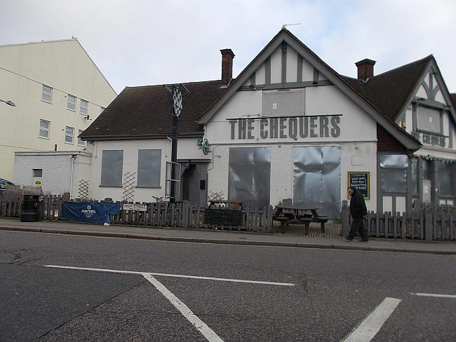 Chequers, 2 High Street, Barkingside, Ilford - in 2019