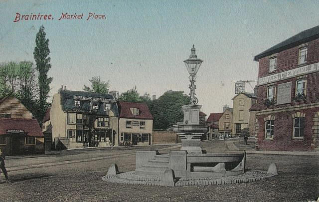 Market Place, Braintree - in 1904